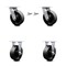 Service Caster 6 Inch Glass Filled Nylon Caster Set with Roller Bearings 2 Swivel Lock 2 Rigid SCC-30CS620-GFNR-BSL-2-R-2 - alternate 1
